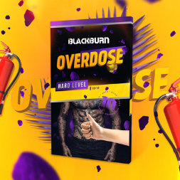 Табак Black Burn Overdose (Лимон Лайм) 100гр