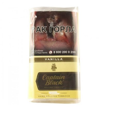 Купить Табак CAPTAIN BLACK VANILLA 30 гр (сиг) (М)