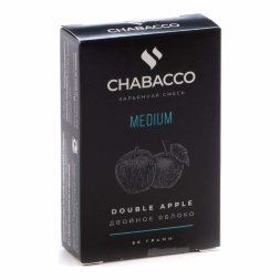 Табачная смесь CHABACCO DOUBLE APPLE 50 гр, , шт