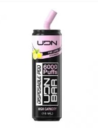Электронная сигарета UDN BAR 6000 Розовый лимонад