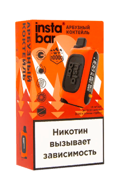 Купить Электронная сигарета Instabar 10 000 (M) Арбузный коктейль