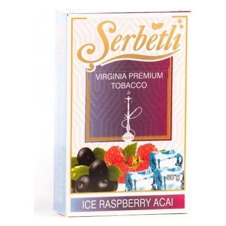 Купить Табак Serbetli - Ice-Acai-Raspberry (Ледяные асаи c малиной) 50гр