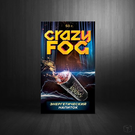 Купить Бестабачная смесь Crazy Fog энергетик
