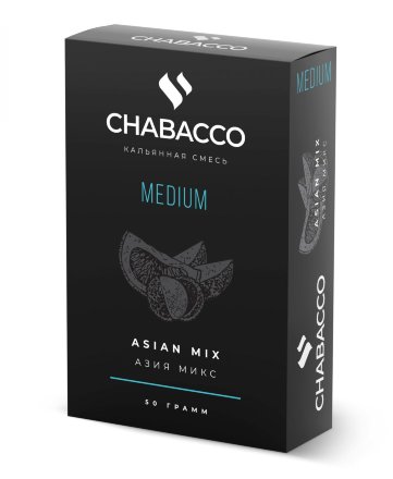 Купить Табачная смесь CHABACCO Asian mix 50 гр, , шт