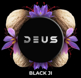 Купить Табак Deus Black JI (Мороженое с шафраном) 100гр (М)