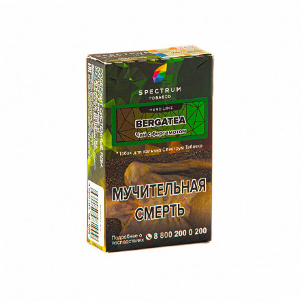 Купить Табак Spectrum Hard Bergatea (Чай с Бергамотом) 40 гр. (М)