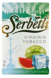 Табак Serbetli (Щербетли) - ледяной арбуз (акцизный)