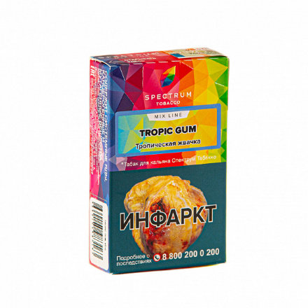 Купить Табак Spectrum Mix Line Tropic Gum (Тропическая Жвачка) 40 гр (М)