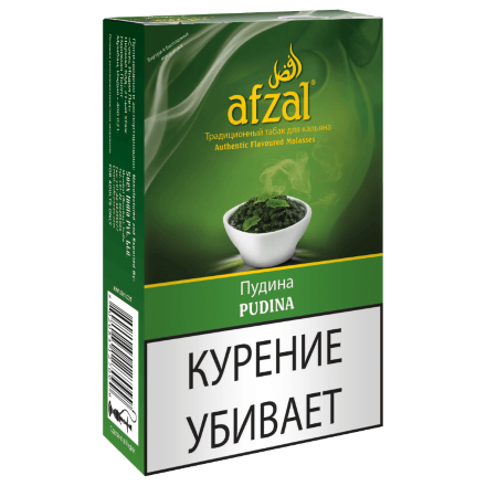 Купить Табак Afzal 40 гр. вкус Pudina (Мята Полевая)