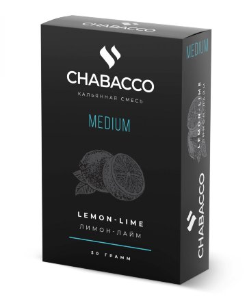 Купить Табачная смесь CHABACCO LEMON-LIME 50 гр, , шт
