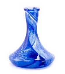 Колба Vessel Glass Крафт алебастр синий