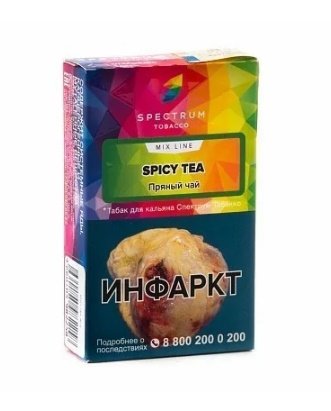 Купить Табак Spectrum Mix Line Spicy Tea (Пряный Чай) 40гр. (М)
