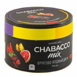 Chabacco Mix Strong Pink Jam (Фруктово-ягодный джем) 50 гр (М)