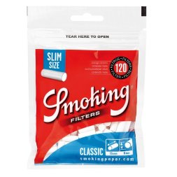 Фильтры для самокруток SMOKING SLIM CLASSIC *120*30