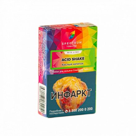Купить Табак Spectrum Mix Line Acid Shake (Кислый Напиток) 40гр. (М)