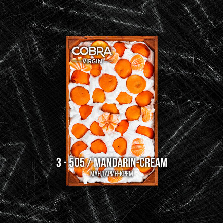 Купить Чайная смесь COBRA VIRGIN Mandarin Cream 50 гр, , шт