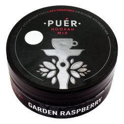 Бестабачная смесь PUER Garden Raspberry (Садовая малина) 100 гр.