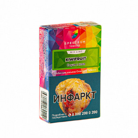 Купить Табак Spectrum Mix Line Kiwifruit (Смузи с Киви) 40гр. (М)