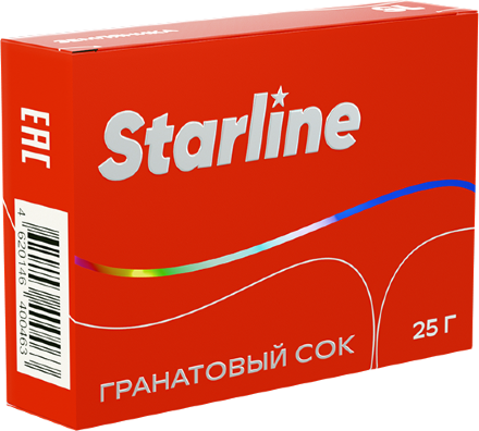 Купить Табак Starline (Старлайн) Гранатовый сок 25гр