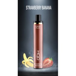 HQD Cuvie Plus №21 Strawberry-Banana ОРИГ (1200 затяжек)