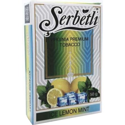 Купить Табак Serbetli - Ice Lemon Mint (Лимон Мята со Льдом) 50 гр