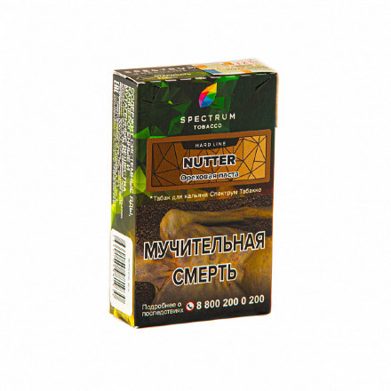 Купить Табак Spectrum Hard Nutter (Ореховая Паста) 40 гр. (М)