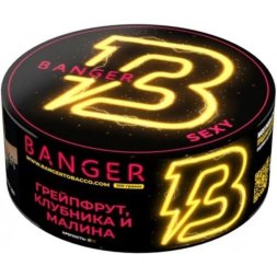 Табак Banger Sexy (Грейпфрут Клубника Малина) 25 гр
