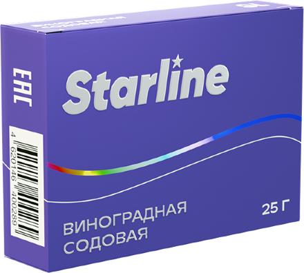 Купить Табак Starline (Старлайн) Виноградная содовая 25гр