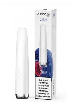Купить Электронная сигарета Plonq Plus Pro 4000 (M) Голубика малина