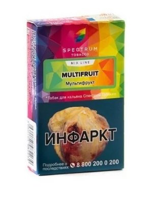 Купить Табак Spectrum Mix Line Multifruit (Мультифрукт) 40гр. (М)