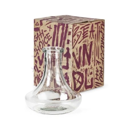 Купить Кальян Alpha Hookah BEAT VNDL White Glass (комплект)