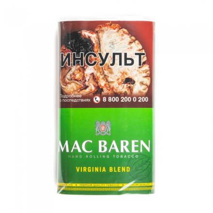 Купить Табак MAC BAREN VIRGINIA BLEND 40гр (М)