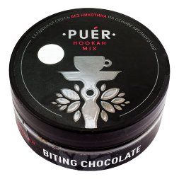 Бестабачная смесь PUER Biting Chocolate (Шоколад и мята) 100 гр.