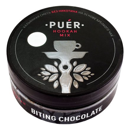 Купить Бестабачная смесь PUER Biting Chocolate (Шоколад и мята) 100 гр.