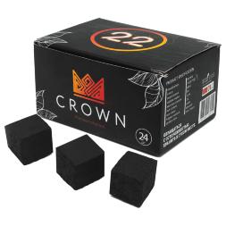 Уголь для кальяна Crown 24