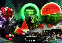 Табак Banger Yummy Gum (Жвачка Арбуз-Клубника) 25 гр
