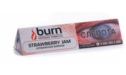 Купить Табак Burn Strawberry Jam (Стравбэри Джэм) 25 гр (М)