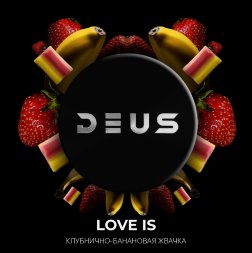 Табак Deus Love is ( Клубнично-банановая жвачка) 30 гр (М)