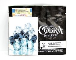 Табак Cobra La Muerte Cold Blueberry (Холодная Черника) 50 гр