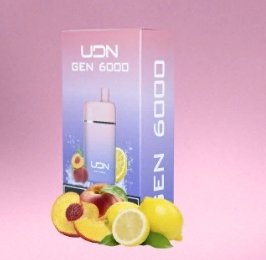 Купить Электронная сигарета UDN GEN 6000 Персик лимон