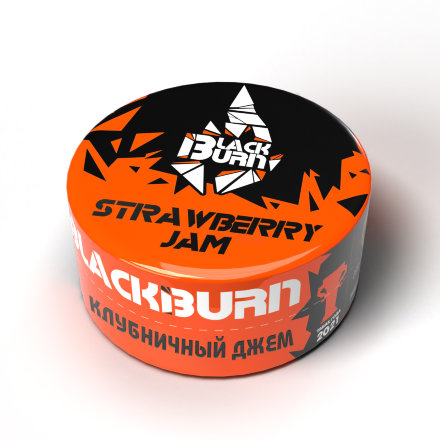 Купить Табак Black Burn Strawberry jam (Клубничный джем) 25гр (М)
