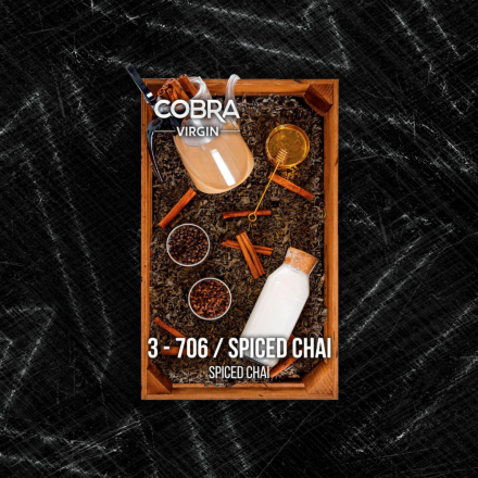Купить Чайная смесь COBRA VIRGIN Spiced chai 50