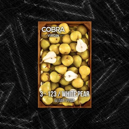 Купить Чайная смесь COBRA VIRGIN White pear 50