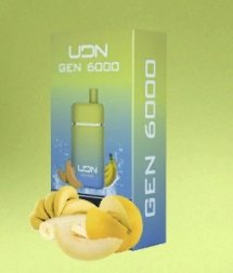 Электронная сигарета UDN GEN 6000 Банан дыня