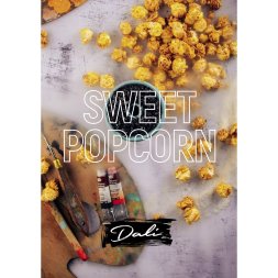 Бестабачная смесь Dali Sweet Popcorn (Сладкий Попкорн) + Frigate 100г