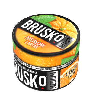 Купить Чайная смесь BRUSKO Апельсин с мятой 50гр (М)