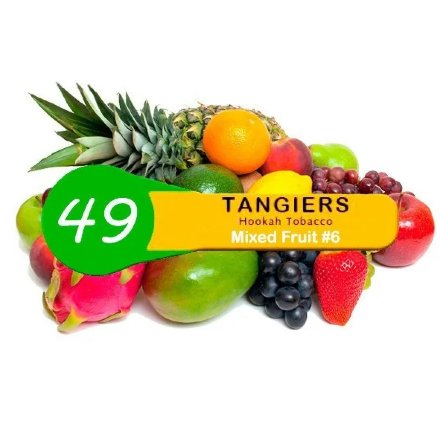 Купить Табак Tangiers NOIR 50г - Mixed Fruit #6 (Фруктовый микс №6) (М)