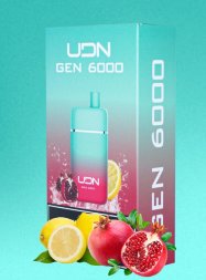 Электронная сигарета UDN GEN 6000 Гранат лимон