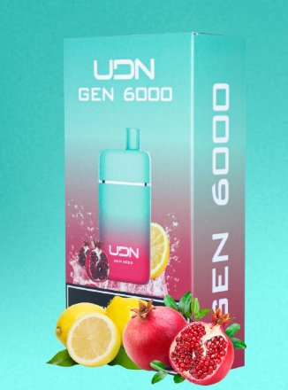 Купить Электронная сигарета UDN GEN 6000 Гранат лимон