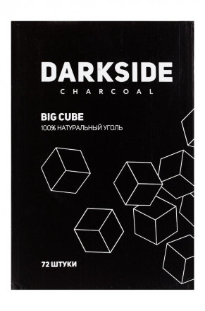 Купить Уголь Darkside Big Cube  25 мм 72шт